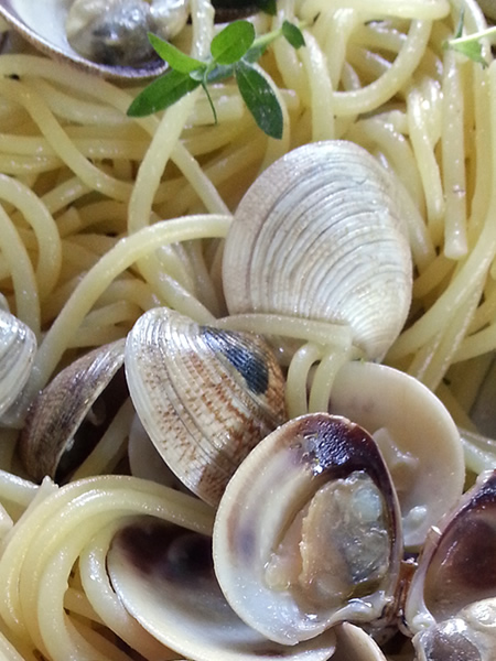 Spaghetti con le vongole